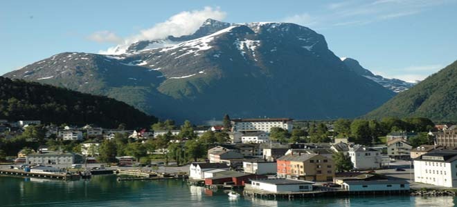 Andalsnes in Norway