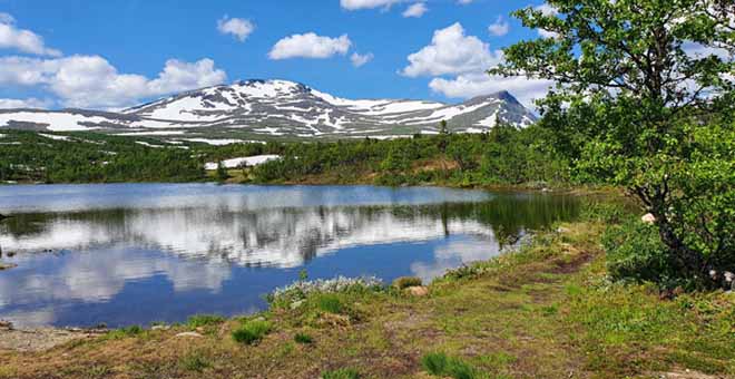 Åreskutan Mountain in Sweden