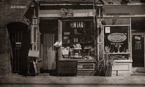 Old cafeer shop
