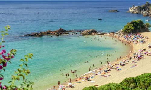 Beautiful beach in Spain